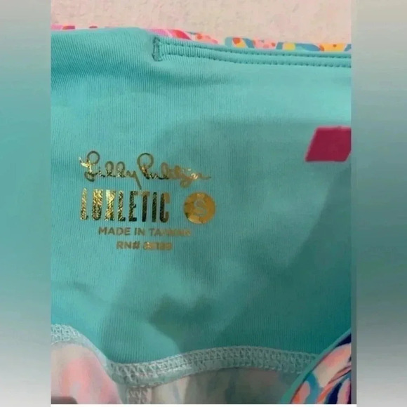 NWT Lilly Pulitzer Weekender High Rise Leggings Splash dance Size Small - Picture 9 of 11